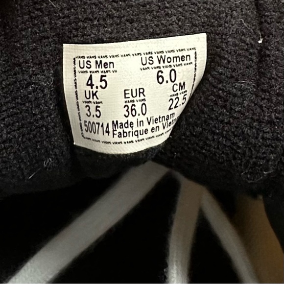 RARE Vans Sk8-Hi Checker Floral Rose - NWOB - Size 6 - Picture 2 of 7